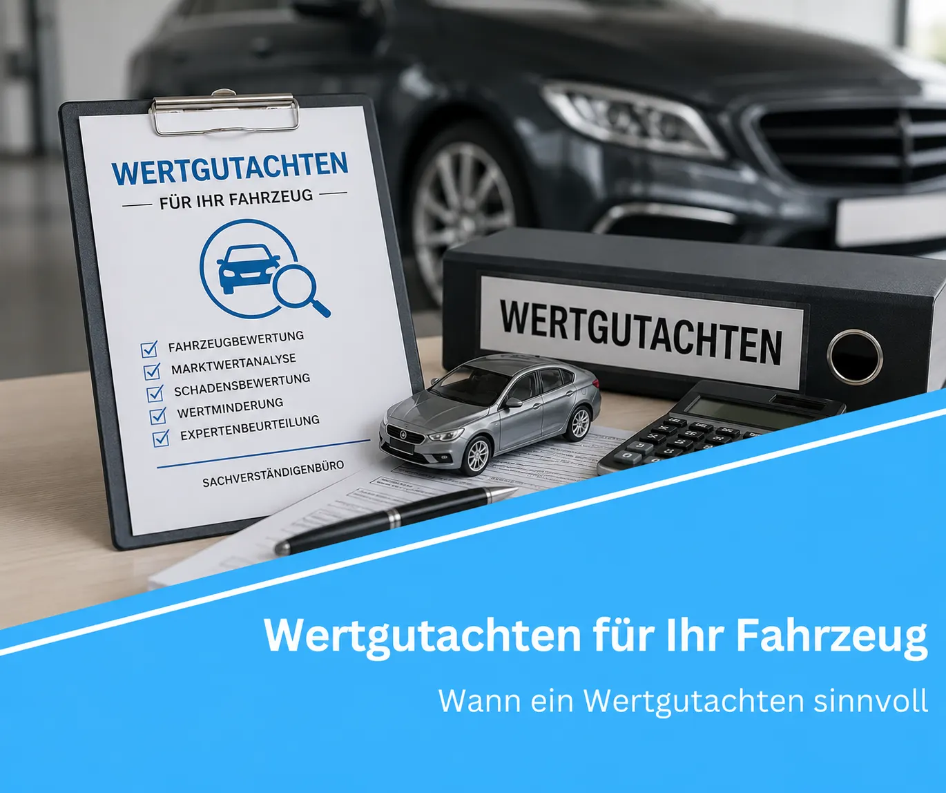 Wertgutachten für Ihr Fahrzeug